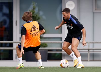 entrenamiento del real madrid