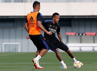 entrenamiento del real madrid