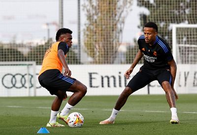 entrenamiento del real madrid