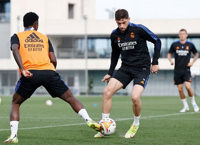 entrenamiento del real madrid