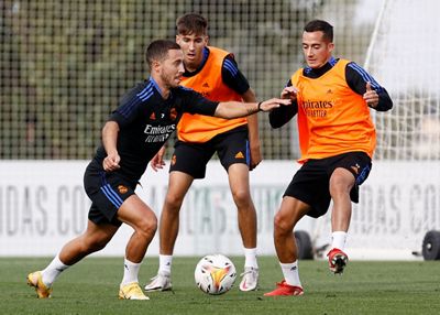entrenamiento del real madrid