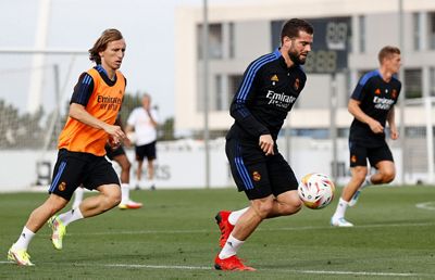entrenamiento del real madrid