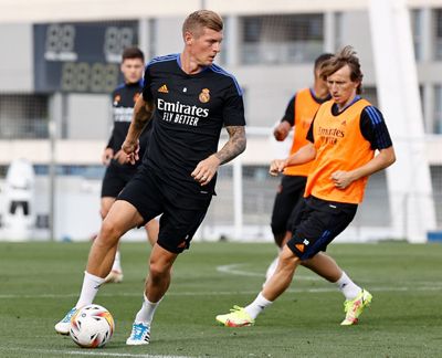 entrenamiento del real madrid