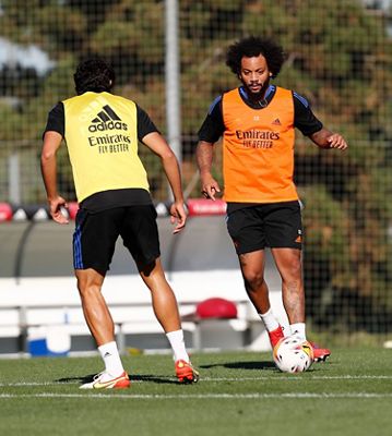 entrenamiento del real madrid