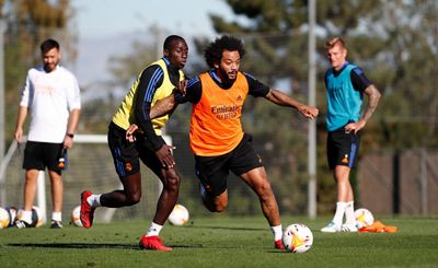 entrenamiento del real madrid