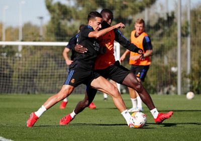 entrenamiento del real madrid