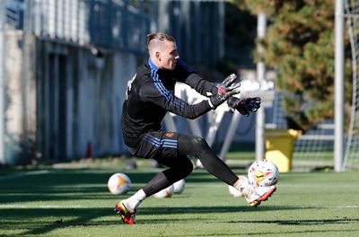entrenamiento del real madrid
