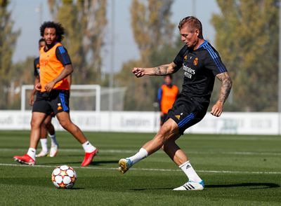 entrenamiento del real madrid