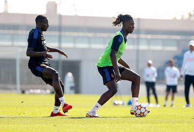 entrenamiento del real madrid