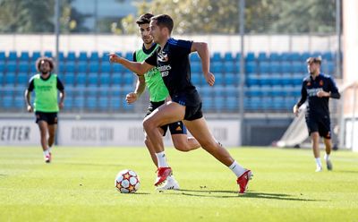 entrenamiento del real madrid