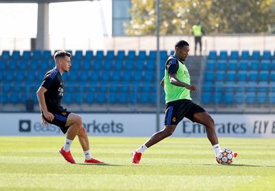 entrenamiento del real madrid