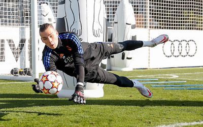 entrenamiento del real madrid