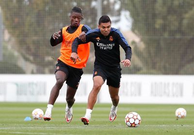 entrenamiento del real madrid
