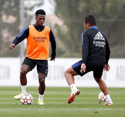 entrenamiento del real madrid