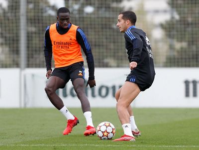entrenamiento del real madrid