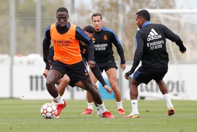 entrenamiento del real madrid