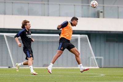 entrenamiento del real madrid