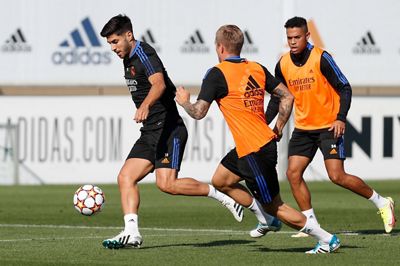 entrenamiento del real madrid
