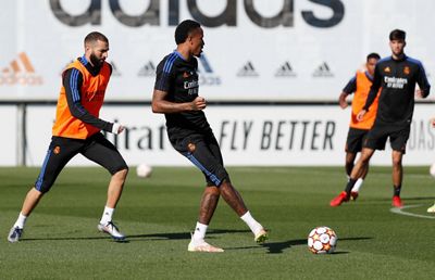 entrenamiento del real madrid