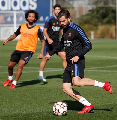 entrenamiento del real madrid