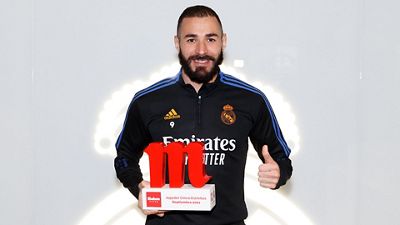 Benzema, Jugador Cinco Estrellas Mahou de septiembre