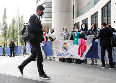 llegada del real madrid a kiev