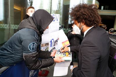 llegada del real madrid a kiev