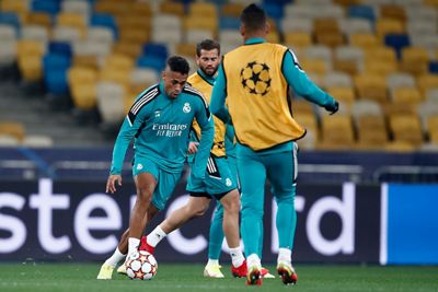 entrenamiento del real madrid