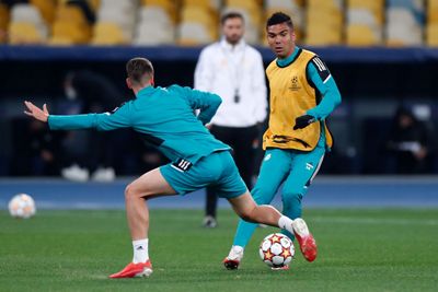 entrenamiento del real madrid