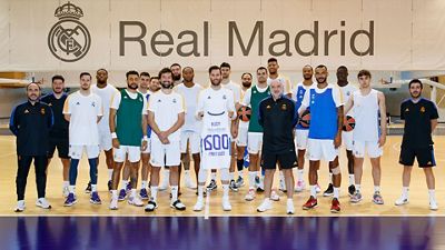 Rudy, 600 partidos con el Real Madrid