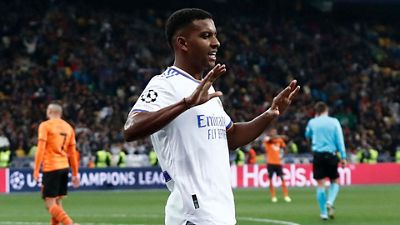 Rodrygo: “Es una gran victoria del equipo”