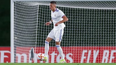 Once del Castilla frente al UCAM Murcia