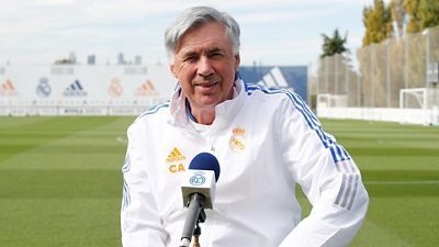 Ancelotti: “El Clásico es especial y veo a los jugadores concentrados y motivados”
