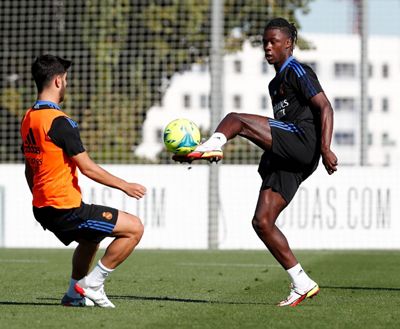 entrenamiento del real madrid
