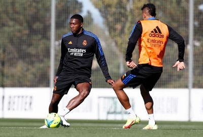 entrenamiento del real madrid