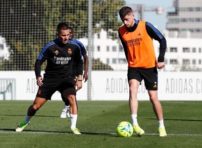 entrenamiento del real madrid