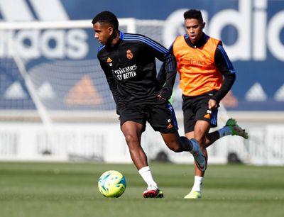 entrenamiento del real madrid