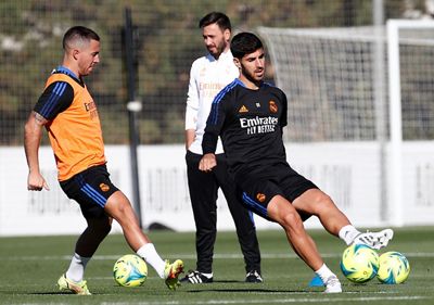 entrenamiento del real madrid