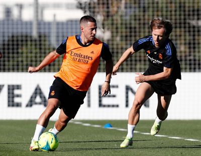 entrenamiento del real madrid