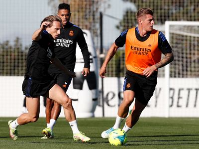 entrenamiento del real madrid