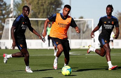 entrenamiento del real madrid