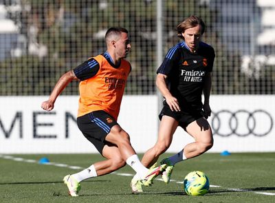 entrenamiento del real madrid