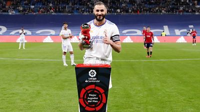 Benzema, elegido mejor jugador de LaLiga en septiembre
