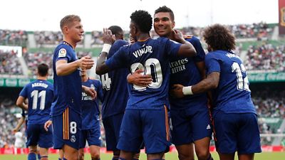 1-2: Triunfo en Elche con doblete de Vini Jr.