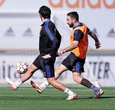 entrenamiento del real madrid