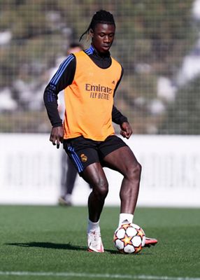 entrenamiento del real madrid