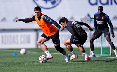 entrenamiento del real madrid