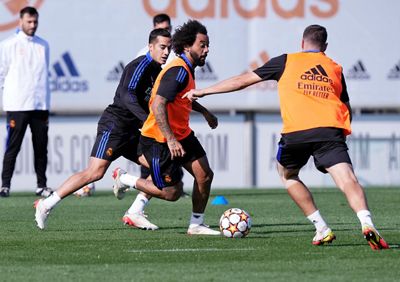 entrenamiento del real madrid