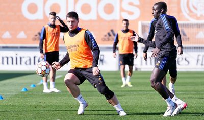 entrenamiento del real madrid