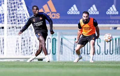 entrenamiento del real madrid